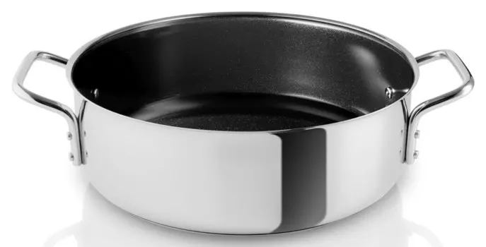 Жаровня Eva Solo из нержавеющей стали Line Ceramic - 24 см / 4 литра