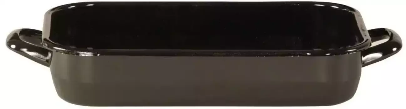 Жаровня Крюгер, эмаль, (1 шт.), подходит для духовки Krger + Высота 6,5 см., черный