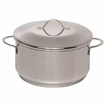 Жаровня NINA 20см нержавеющая сталь, 2,9 литра, серебро (1 шт.) Star