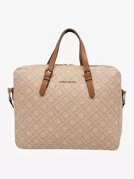 Желаемая сумка для ноутбука Carlo Colucci, бежевый