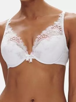 Желание бюстгальтера пуш-ап Simone Perele, белый