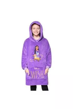 Желаю пончо оверсайз Disney, фиолетовый