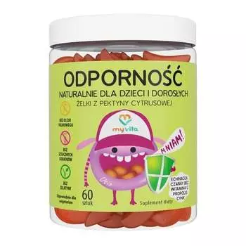 Желе MyVita Immunity с цитрусовым пектином 60 шт.
