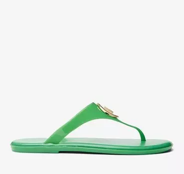 Желейные сандалии из ПВХ Michael Kors Michael Carmen Pvc Jelly, зеленый