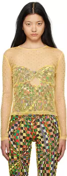 Желтая блузка Desta SIEDRS