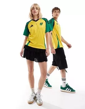 Желтая домашняя футболка adidas Football Jamaica 24/25