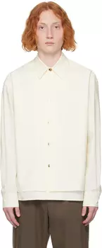 Желтая двухслойная рубашка LE17SEPTEMBRE