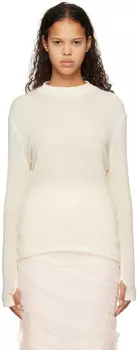 Желтая футболка с длинным рукавом Bari Flower MINJUKIM