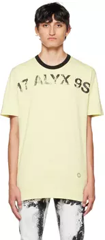 Желтая футболка с рисунком 1017 ALYX 9SM