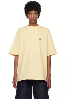 Желтая футболка «The Haltres» JACQUEMUS