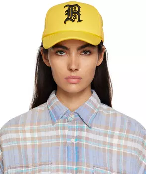 Желтая кепка дальнобойщика R13