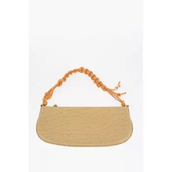 Желтая кожаная сумка через плечо By Far, Yellow