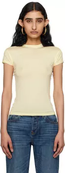 Желтая легкая футболка CDLP