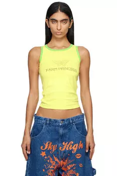 Желтая майка «Farm Princess» Sky High Farm Workwear