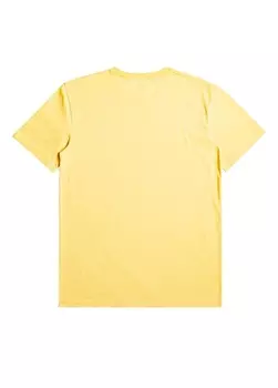 Желтая мужская футболка с круглым вырезом Quiksilver