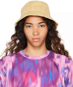 Желтая панама Haley Isabel Marant