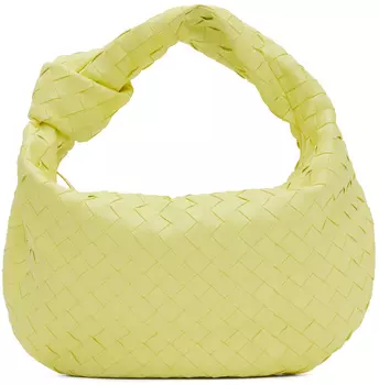 Желтая сумка через плечо Teen Jodie Bottega Veneta