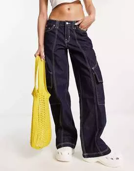 Желтая сумка-тоут крючком Noisy May