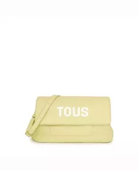 Желтая женская сумка через плечо Maya среднего размера Tous, желтый