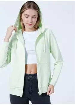 Желтая женская толстовка с воротником с капюшоном Mountain Hardwear