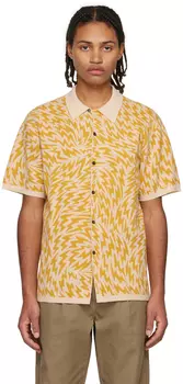 Желто-белая рубашка She's Electric Double Rainbouu