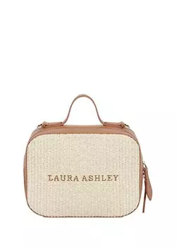 Желто-коричневая женская сумка 23х18х8 см 10136 Laura Ashley, загар