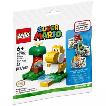 Желтое дерево Йоши LEGO Super Mario — дополнительный набор 30509