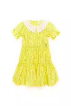 Желтое платье Nicole Miller, желтый