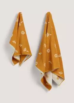 Желтое полотенце для коттеджа Пчела (500 г/м) Homestore, мультиколор