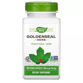 Желтокорень Nature's Way 400 мг, 180 капсул