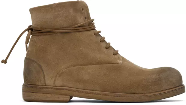 Желтовато-коричневые ботинки Zucca Media Marsll