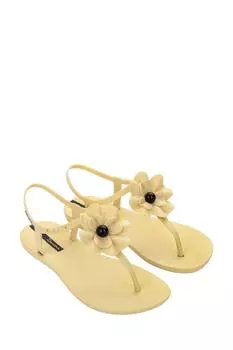 Желтые босоножки Flora Ipanema, желтый