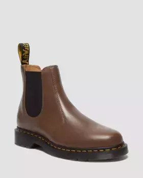 Желтые ботинки челси Dr. Martens 2976 Stitch Artimus, цвет Khaki