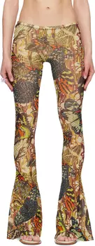 Желтые брюки-бабочки Jean Paul Gaultier