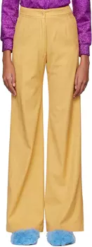 Желтые брюки Pantery Dries Van Noten