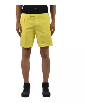 Желтые хлопковые шорты бермуды Dsquared2, желтый