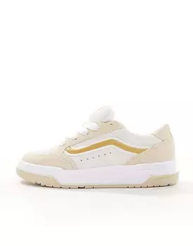 Желтые и кремовые кроссовки Vans Hylane