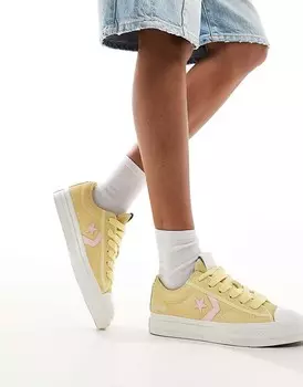 Желтые кроссовки Converse Star Player 76 Ox