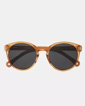 Желтые круглые солнцезащитные очки унисекс с поляризационными линзами Parafina, желтый