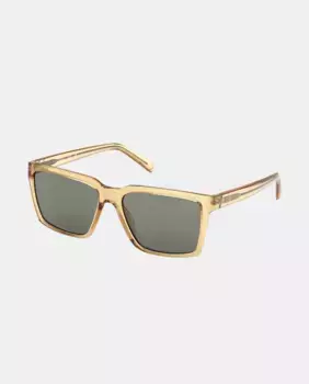 Желтые квадратные мужские солнцезащитные очки Guess