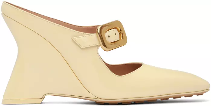 Желтые мюли Comet Bottega Veneta