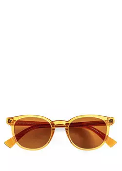 Желтые мужские солнцезащитные очки Bottega Veneta