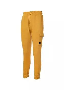 Желтые мужские спортивные штаны с принтом 931863-2523 HMLNICK JOGGER PANTS Hummel