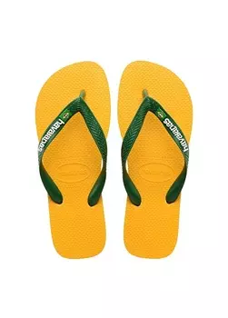 Желтые мужские тапочки Havaianas