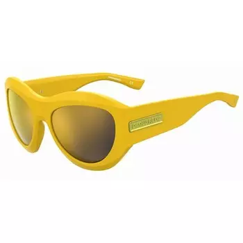 Желтые пластиковые солнцезащитные очки Dsquared2