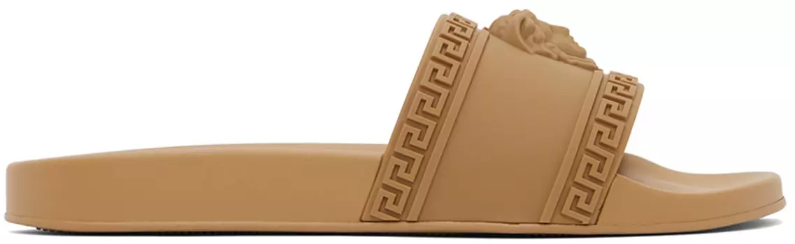 Желтые шлепанцы Palazzo Versace