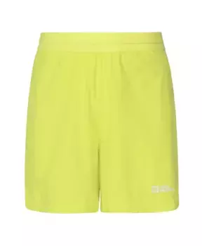 Желтые шорты из технической ткани с эластичной резинкой на талии Jack Wolfskin, желтый
