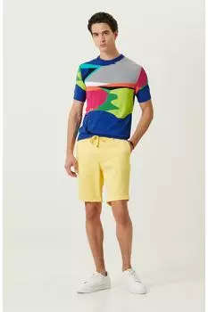 Желтые шорты с двумя штанинами Network, желтый