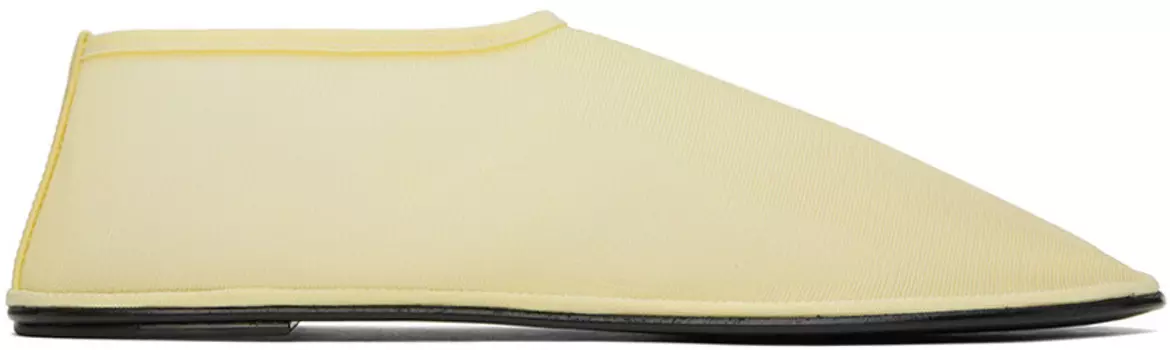 Желтые тапочки-носки The Row