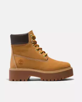 Желтые водонепроницаемые женские ботинки Stone Street 6 дюймов Timberland, цвет Mostaza